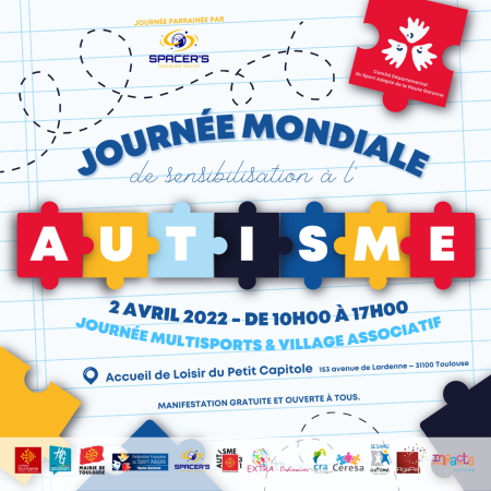 Journée mondiale sensibilisation à l'autisme