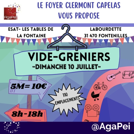 Vide Greniers Clermont Capelas (Haute-Garonne)