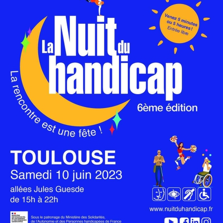 Nuit du Handicap 10 juin à Toulouse