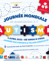 Journée mondiale sensibilisation à l'autisme