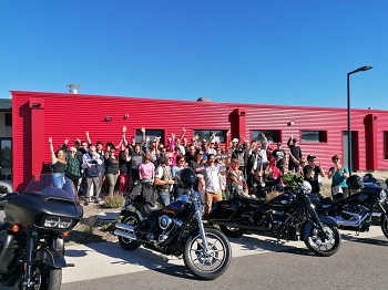 Bikers à l'ESAT le Vignalis